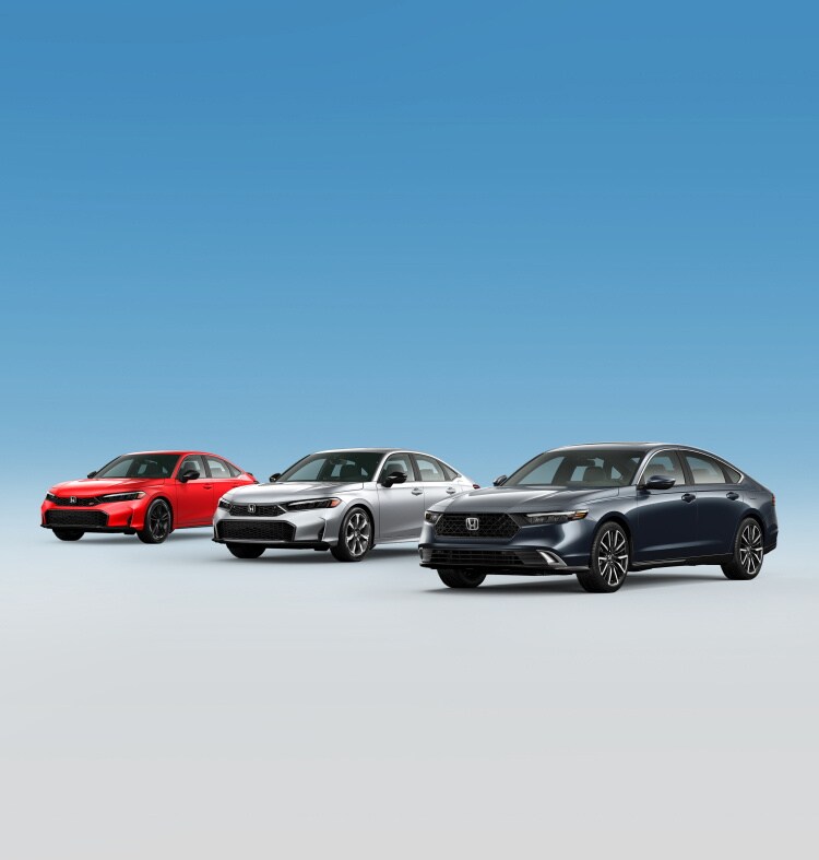 Honda Sedan model lineup