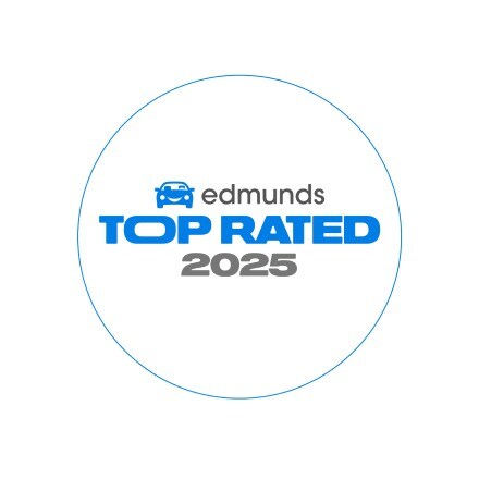 2025 Edmunds top rated car logo
