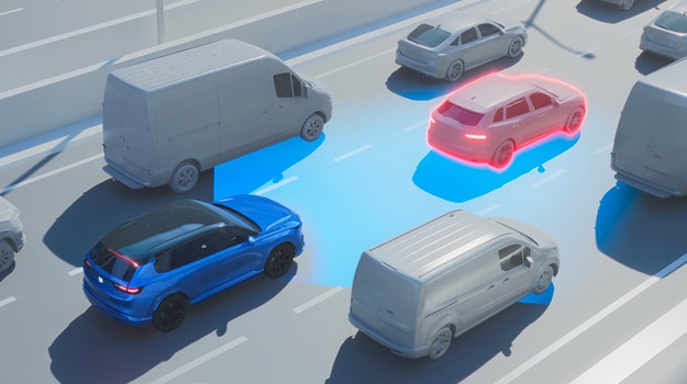 Honda Sensing featuring the Adaptive Cruise Control with Low-Speed Follow
